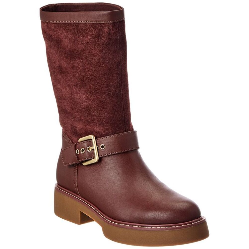 Sanctuary Milena Suede & Leather Boot, Brown
